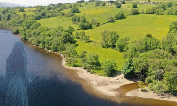 The old village of Lawers, on the north shore of Loch Tay in Perthshire - whose ruins are a Scheduled Ancient Monument - is on sale for offers over £125,000