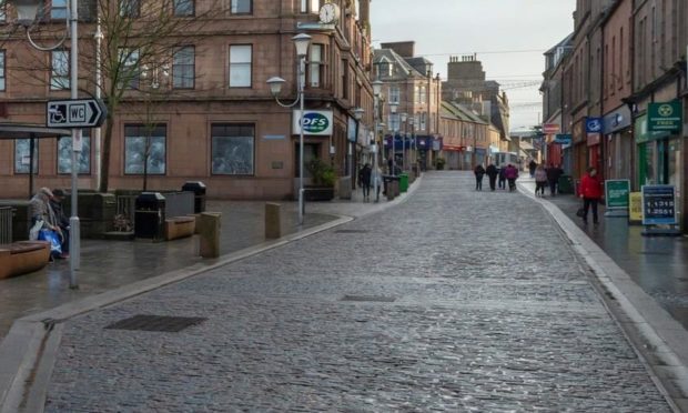 One of the proposals is to fully pedestrianise Marischal Street.