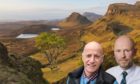 Councillors John Finlayson and Callum Munro are hoping the seasonal rangers can help alleviate some of the tourism pressure.