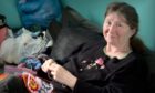 Serial knitter Joyce Gray has contributed to more than 200 boxes for Blythswood Care.