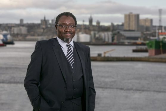 Ollie Folayan, chair of AFBE-UK Scotland.