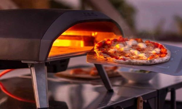 Ooni Koda portable gas-fired pizza oven.