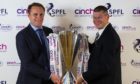 Cinch named SPFL sponsor for new season Picture shows; Robert Bridge, cinch chief customer officer and SPFL chief executive Neil Doncaster.