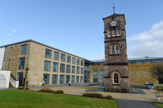 The Nicolson Institute in Stornoway.