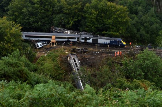 The Stonehaven derailment took place in August 2020.