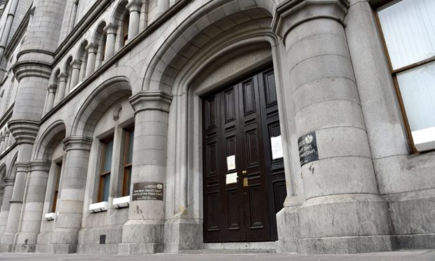 The case called at Aberdeen Sheriff Court