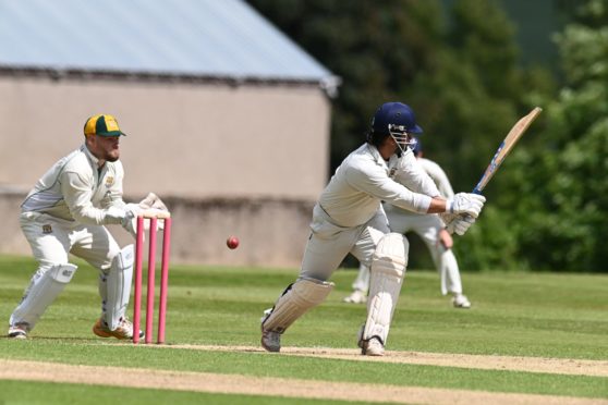 Gordonians captain Mayank Bhandari.