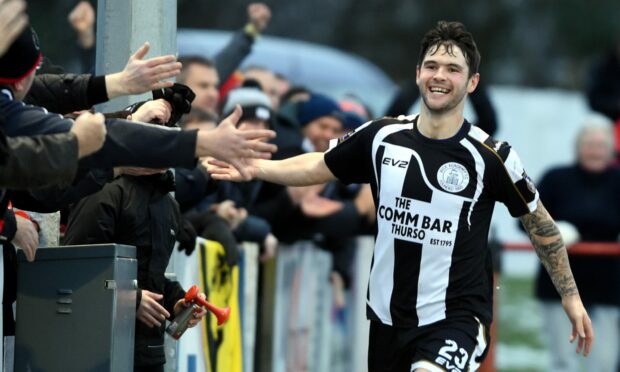 Sam Mackay, pictured in his playing days with Wick Academy, is hoping Golspie Sutherland can impress in the Scottish Cup