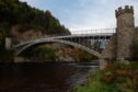 Craigellachie bridge designed by Thomas Telford has taken a step closer being taken over by a community group keen to secure its future. Image: Jason Hedges/DC Thomson