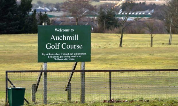 Auchmill Golf Course on Bonnyview Road, Aberdeen