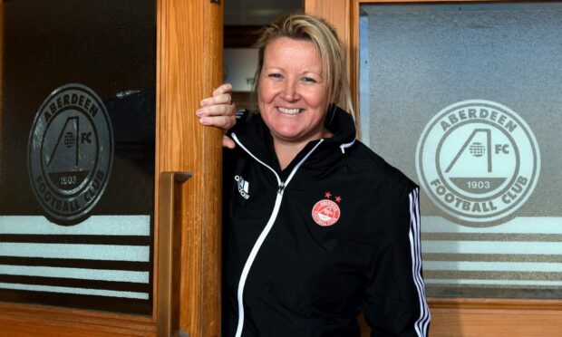 Aberdeen FC Women's manager Emma Hunter