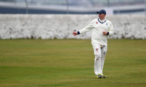 Huntly captain Jack Mitchell.