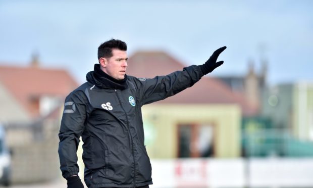 Buckie Thistle manager Graeme Stewart