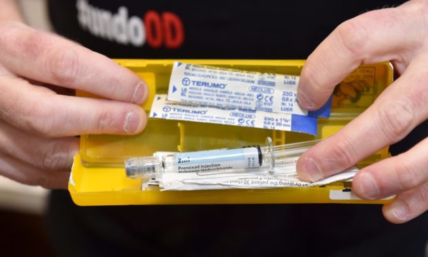 The Scottish Government has promised more Naloxone kits to stem the rise in overdose as part of efforts to tackle Scotland's drugs death rate.
