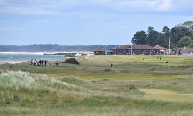 Nairn Golf Club, the venue of this week's Amateur Championship.  Picture by Sandy McCook