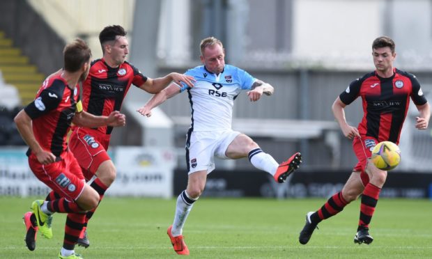 Carl Tremarco in action for Ross County against St Mirren last season. Picture by Ross MacDonald/SNS Group