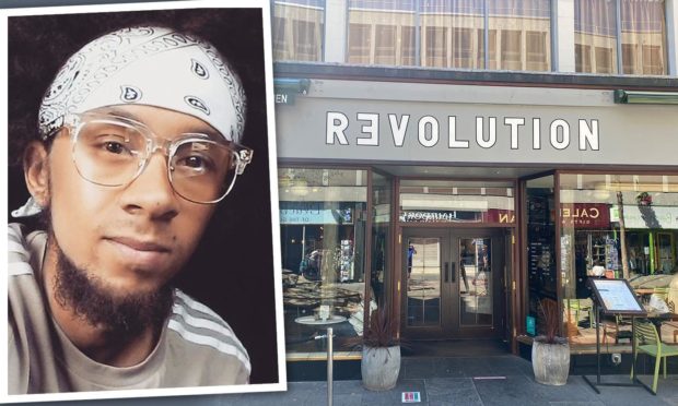 Recardo Colbridge attacked the man in Inverness' Revolution bar