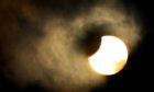 A partial solar eclipse of the sun is expected to happen on Thursday, giving some people views like this from 2010