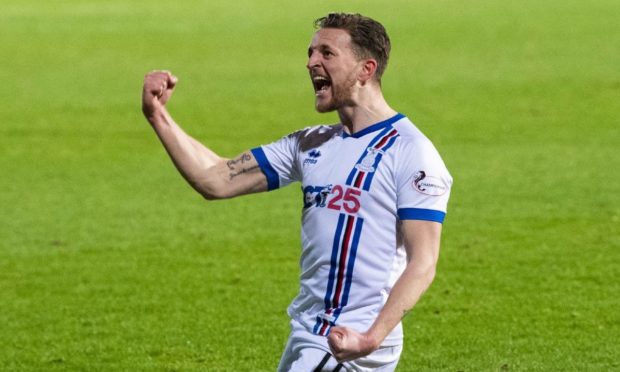 Tom Walsh has returned to Caley Thistle after a stint at Ayr United