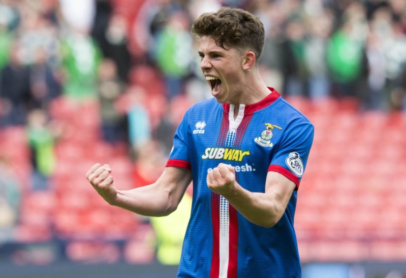 Ryan Christie during his days at Caley Thistle.