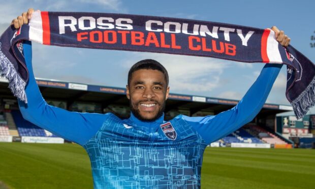 Ross County forward Dominic Samuel