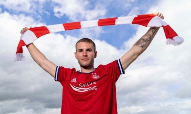 Aberdeen's new signing Teddy Jenks.