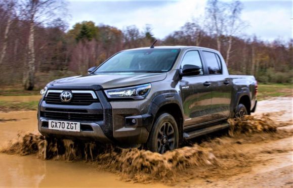 Cool customer: the Toyota Hilux can be specified with an Arctic Trucks package.