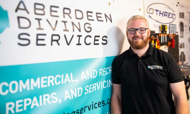 Andy Watson, owner of Aberdeen Diving Services