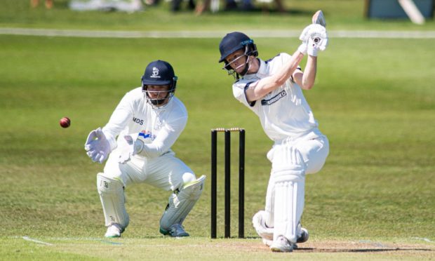 Lewis Munro in action for Aberdeenshire. Image: Wullie Marr/DC Thomson.