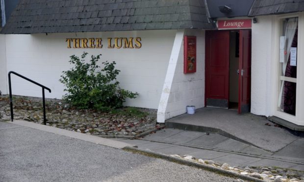 The Three Lums on Lewis Road.
