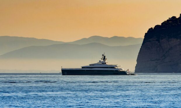 The 240 foot Elandess superyacht is worth a supercool £87 million