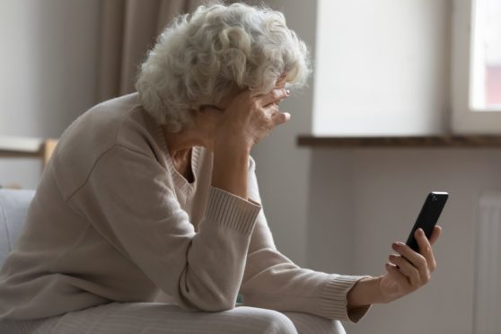 Elderly people are often targeted by fraudsters