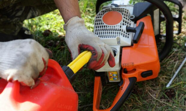 NFU Scotland warns the fuel change could affect machinery such as chainsaws.