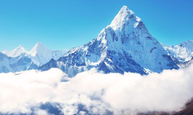 The majesty of Mount Everest.