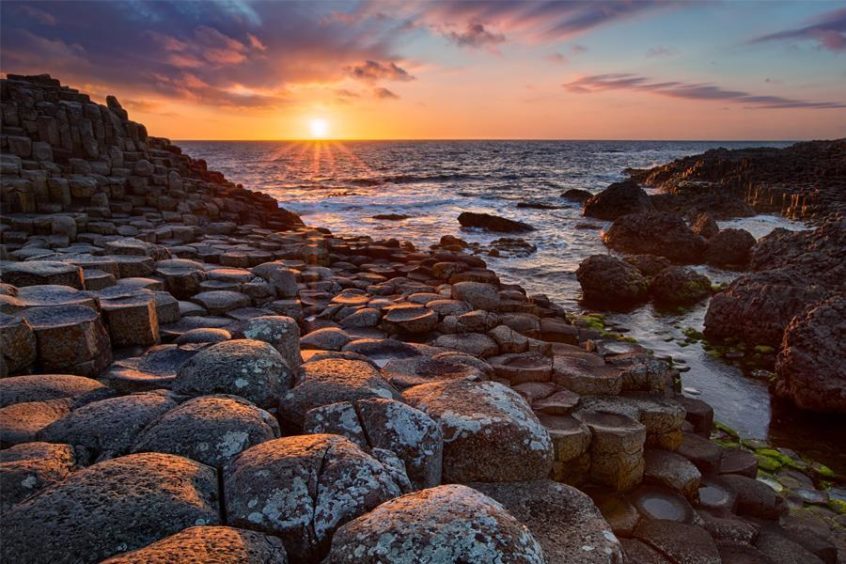 The Giant's Causeway.