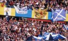 Scotland fans in Sweden for Euro 1992