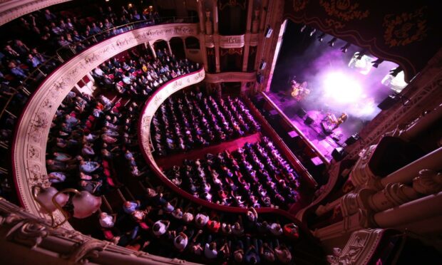 Being back inside Aberdeen's bustling His Majesty's Theatre will be a rare treat