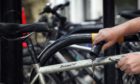 Cyclists are being urged to lock up their bikes