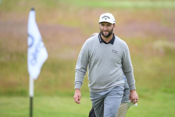 Jon Rahm is back playing after his Us Open win at the Scottish Open.