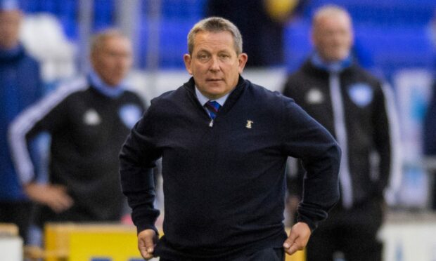 Inverness head coach Billy Dodds.