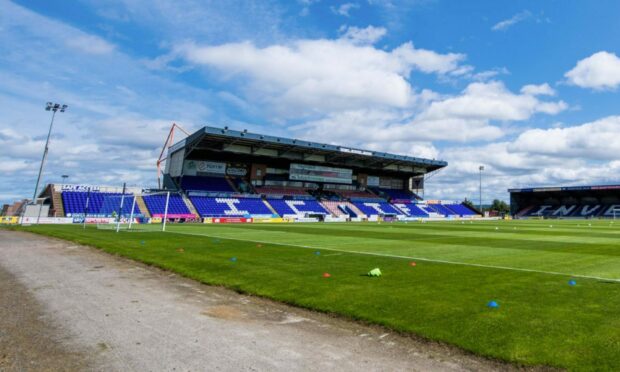 Caley Thistle Women played at the Caledonian Stadium for the first time this season.