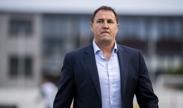 Ross County manager Malky Mackay at Dudgeon Park.