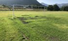 Pictures of Fort William's Claggan Park pitch which is not in a playable state
Pictures courtesy of Highland League