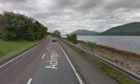 A 56-year-old motorcyclist has died following a crash on the A82