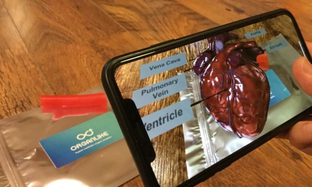 The augmented reality/ 3D printing project is helping trainee surgeons.