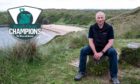 Craig Leuchars, featured in week six of our Beach Clean Champions series at Hackley Bay.  Picture by Wullie Marr.