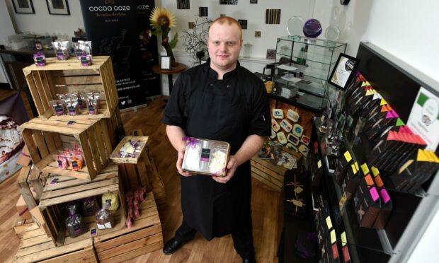 Jamie Hutcheon, owner at Cocoa Ooze.