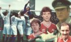 Iconic Escape to Victory scene and Michael Caine alongside Aberdeen's title winning team.