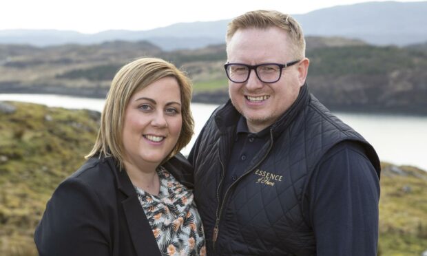Deenie and Jamie McGowan have been awarded a national Community title at the 2021 Family Business of the Year Awards for their business, Essence of Harris.