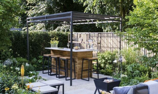 Garden bars at risk without proper home insurance.